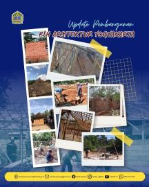 Progres pembangunan RLH Arsitektur Yogyakarta berjalan sesuai target